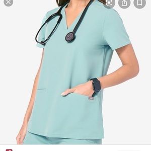 FIGS Sea Glass XS Casma Top